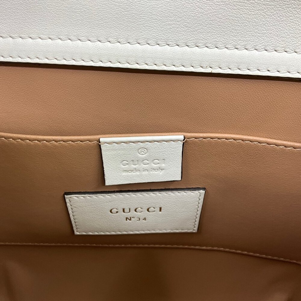 GUCCI Crocodile Himalaya Medium Diana Tote NEW - Picture 9 of 10